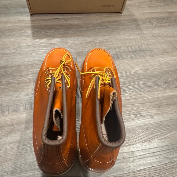 Red Wing Heritage 6” Moc Oro Legacy Lace Up Leather Boots 875 main image 5